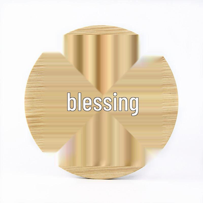 Plum Orchid Bamboo Chrysanthemum Heat-Resistant Coasters and Insulated Table Mats