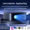 HD Cinema-Grade Laser Projector with Enclosed Light Engine (Upgraded Version)