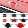 ABS Car Front Hood Emblem For Mini Cooper JCW Works R56 R50 F54 F55 F56 F57 F60 R52 R53 R55 Rear Trunk Badge Sticker Accessories e5