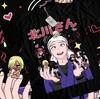 Unisex Shirt Cotton Oversize Large Size Gojo T-Shirt My Cosplay Darling Sailor Wakana Manga Waifu Graphic Tee All Size