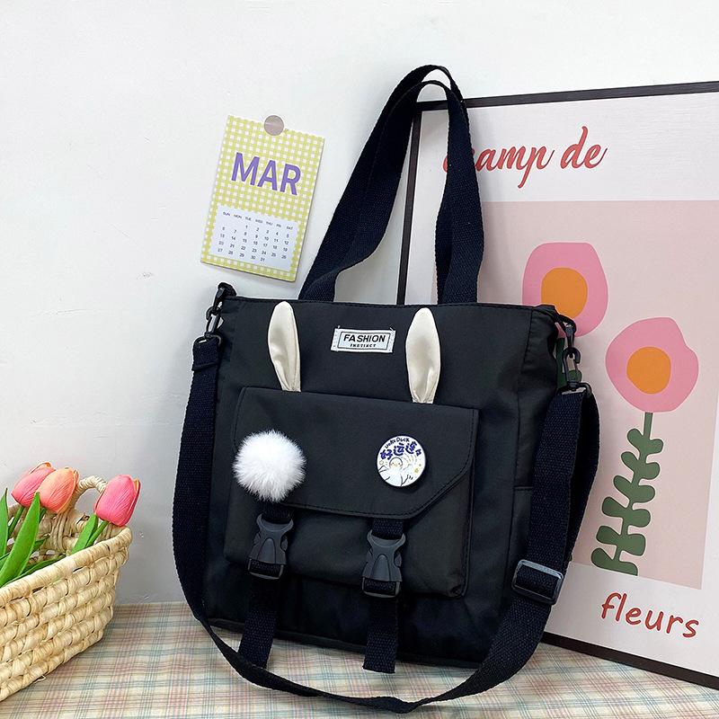 Junior High School Students Make-up Handbag, New Women's Bag, Fashionable and Sweet, Large-capacity Messenger Bag