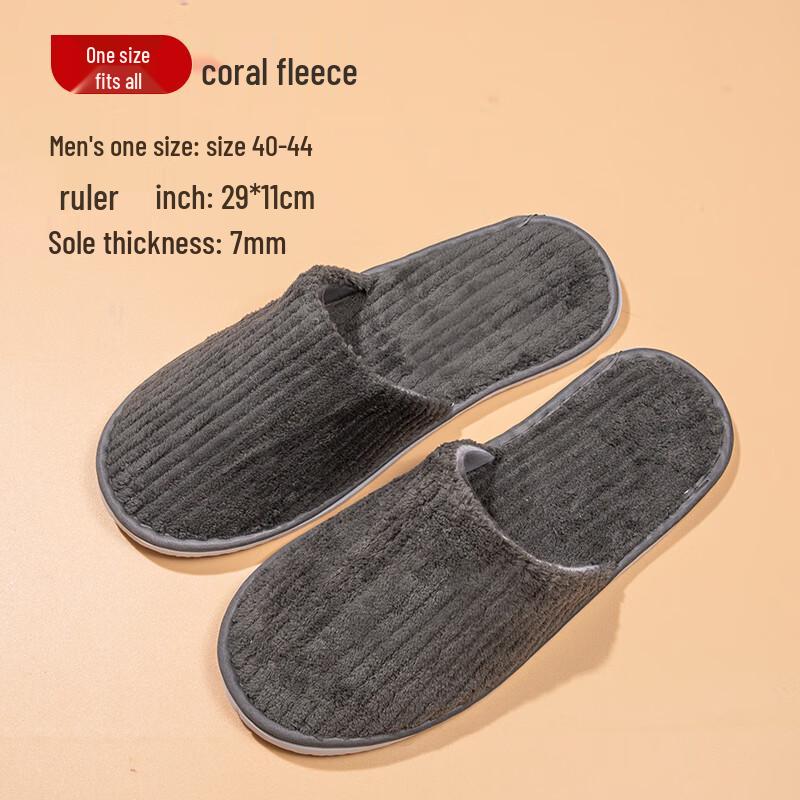 

Одноразові капці для гостей чоловічі, упаковка 10 пар