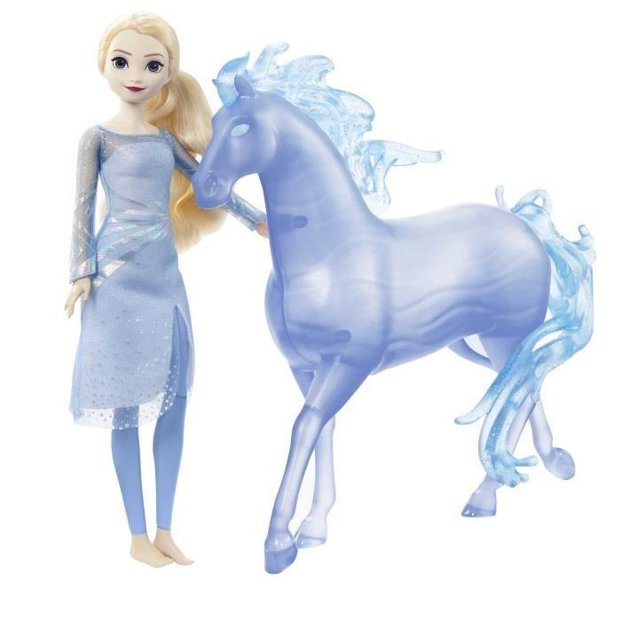 Disney-La Reine Des Neiges 2-Elsa Et Nokk-Coffret Poupée Et Cheval HLW58