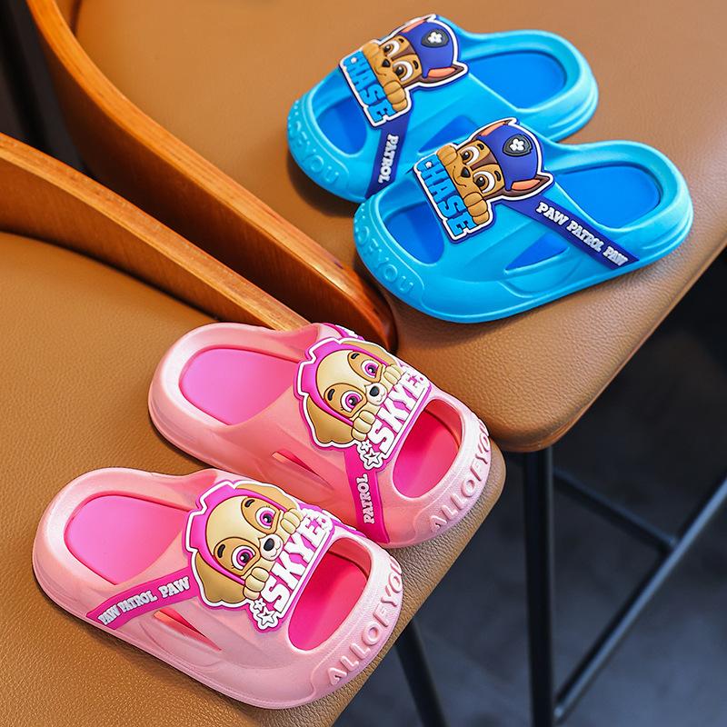 New Style Cartoon Boys' Soft-soled Indoor Shoes with Head Cover, Suitable for Sandals.