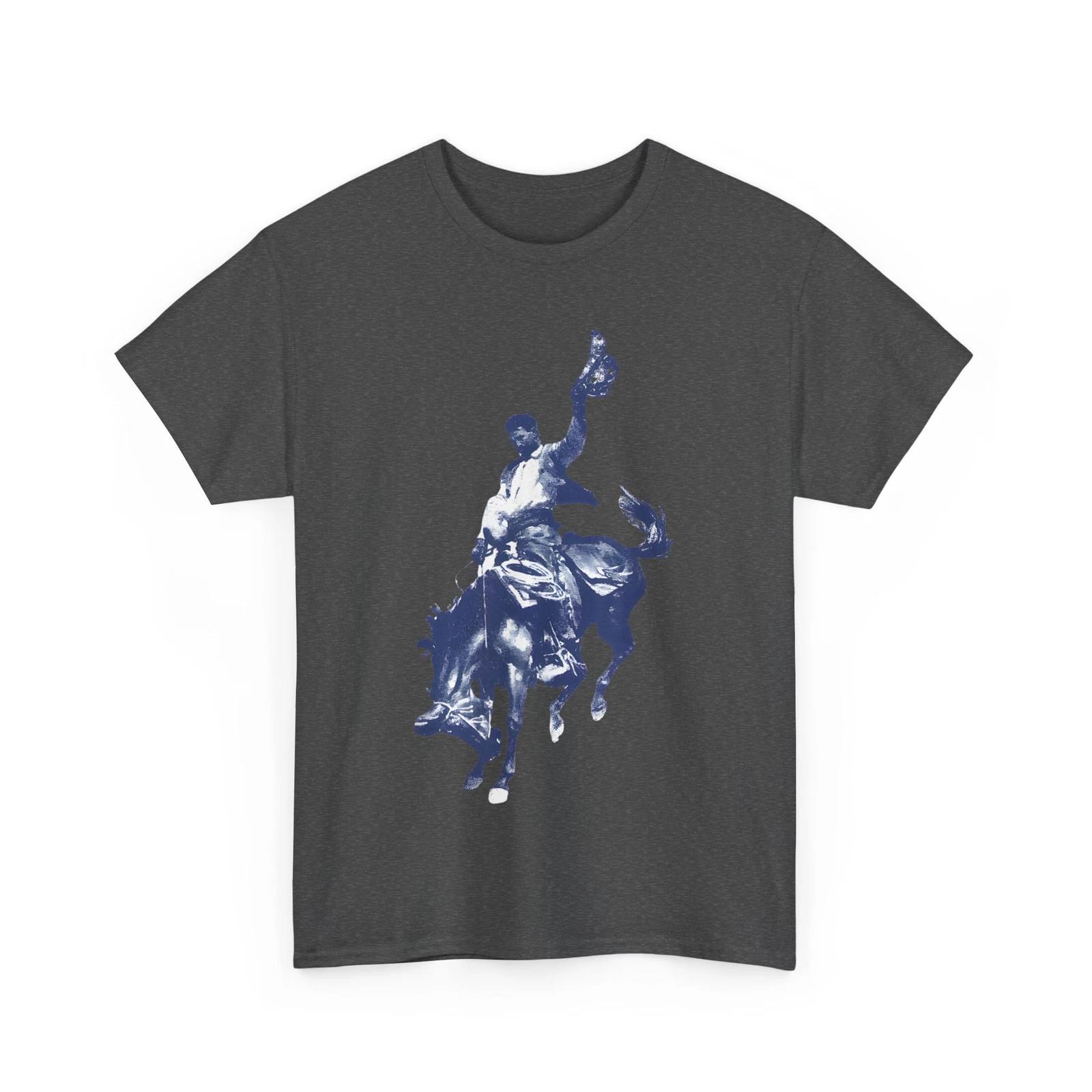 

Cowboy Rodeo Shirt, Rodeo Lovers Country Western Riding Horse Men T shirt L