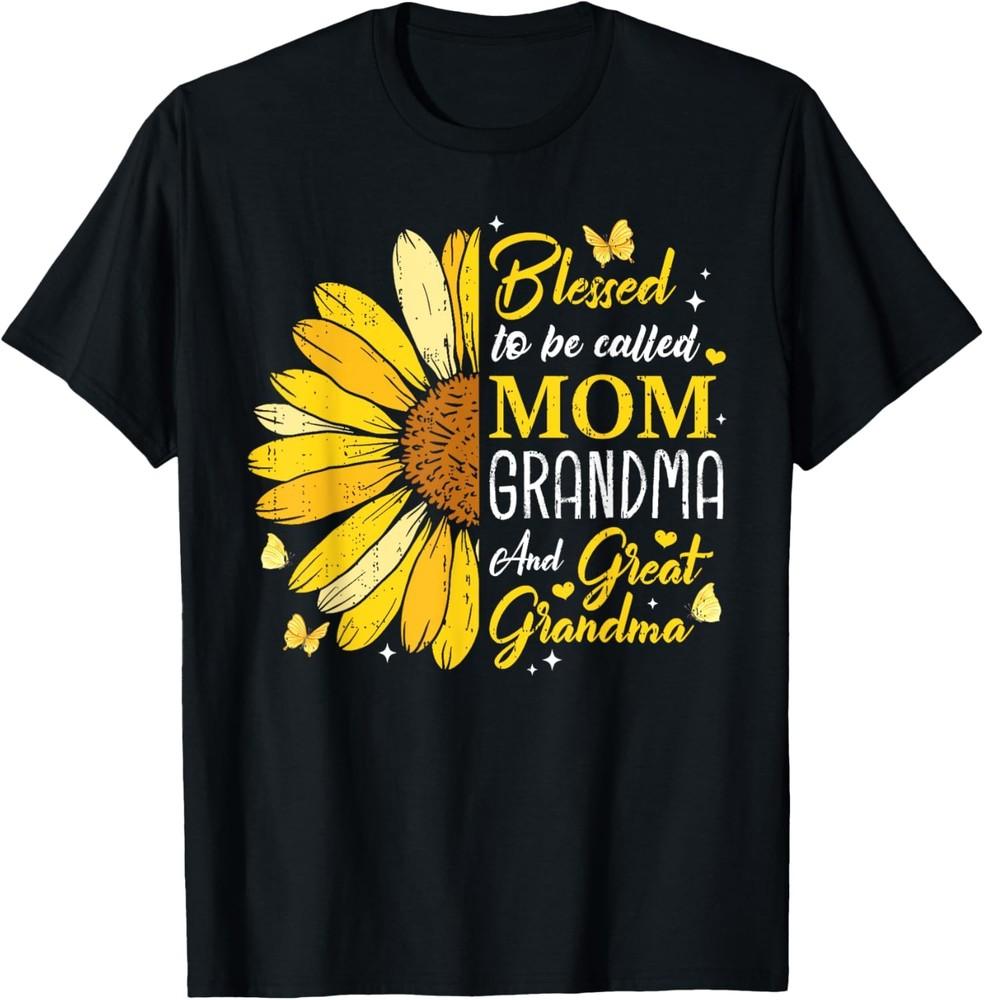 Blessed To Be Called Mom Grandma Great Grandma Mother's Day Unisex T-Shirt Unisex T-Shirt