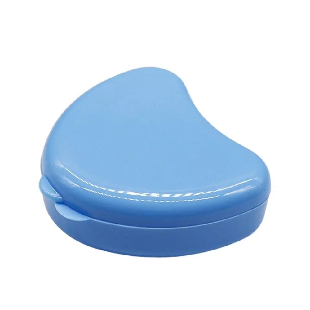 Portable Denture Tray Box Braces Orthodontic Case Retainer Case  Dental Denture Box False Teeth Protective Case