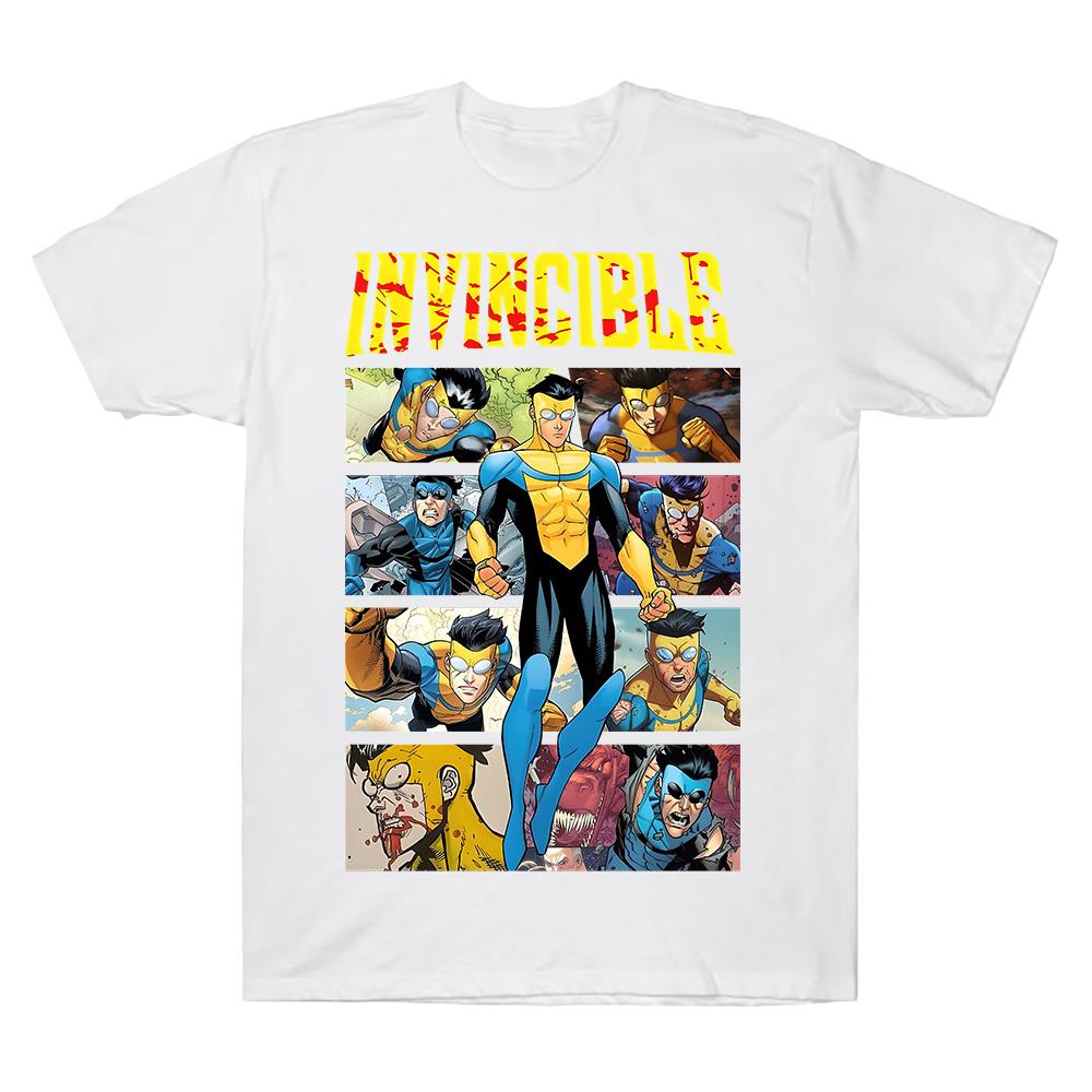 Neporazitelné tričko Neporazitelná značka Superhrdina Unisex tričko Omni-Man Neporazitelný bavlněné tričko Perfektní dárek pro milovníky komiksů Oblečení