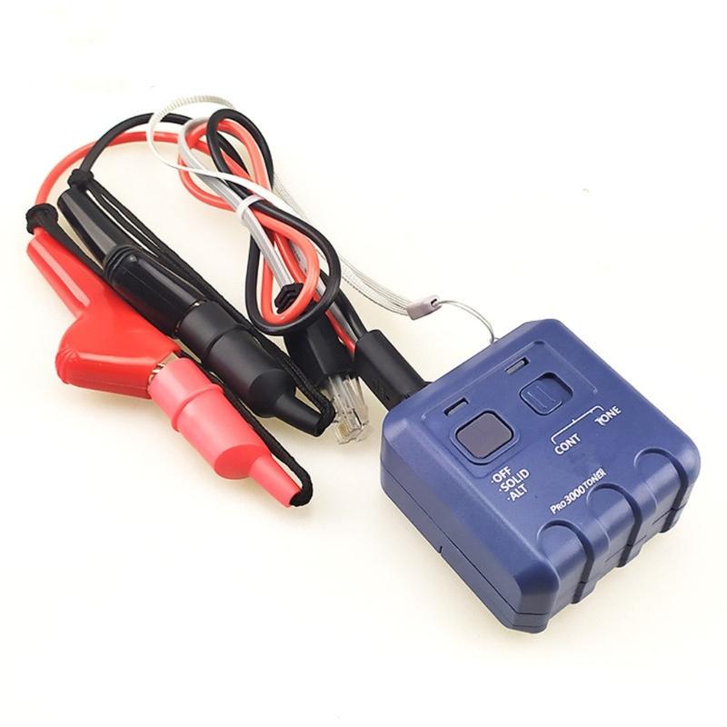 Circuit Finder Tester Set Incorporating SmartTone Sound Generator to Accurately Identify Wire for Electrical Professional