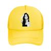 Monochrome Stylish Women Portrait Il Mesh Baseball Cap For Womens Unisex FeUnisex Beach Dad Hat Hip Hop