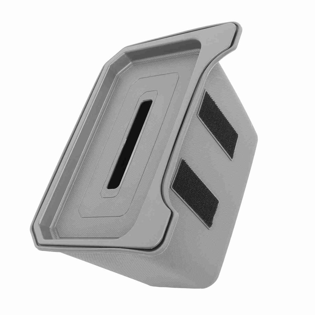 Car Rear Storage Box Large Capacity Slip Resistant Row Seat Organizer Container Replacement For Tesla Model Y Grey