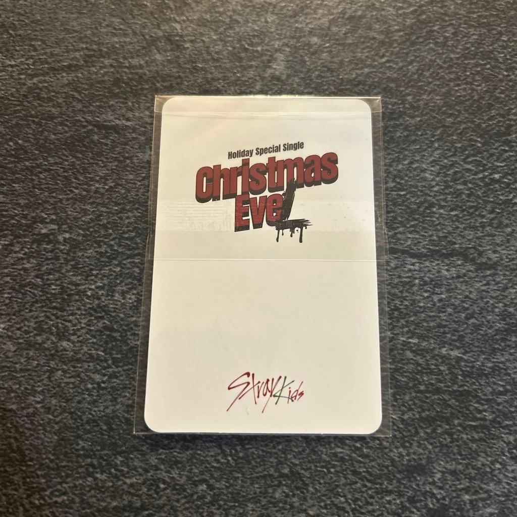 [USED] Straykids ChristmasEveL Seungmin Trading Card