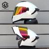 LVS Latest Motorcycle Helmet Dual Lens Modular Flip Helmet Suitable for Both Men and Women, Road Travel Full Helmet DOT 909