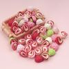 50/500Pcs Mini Dollhouse Miniature Food Diy Scene Decoration Mini Colorful Strawberries Series Doll Accessories Scrapbooking