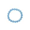 Natural Aquamarine Bracelet Women'S Beaded Blue Crystal Single Ring Bracelet Loose Bead Accessories