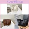 Pu Material Tote Bag For Women With Zipper Closure And Inner Pouch For Daily Use