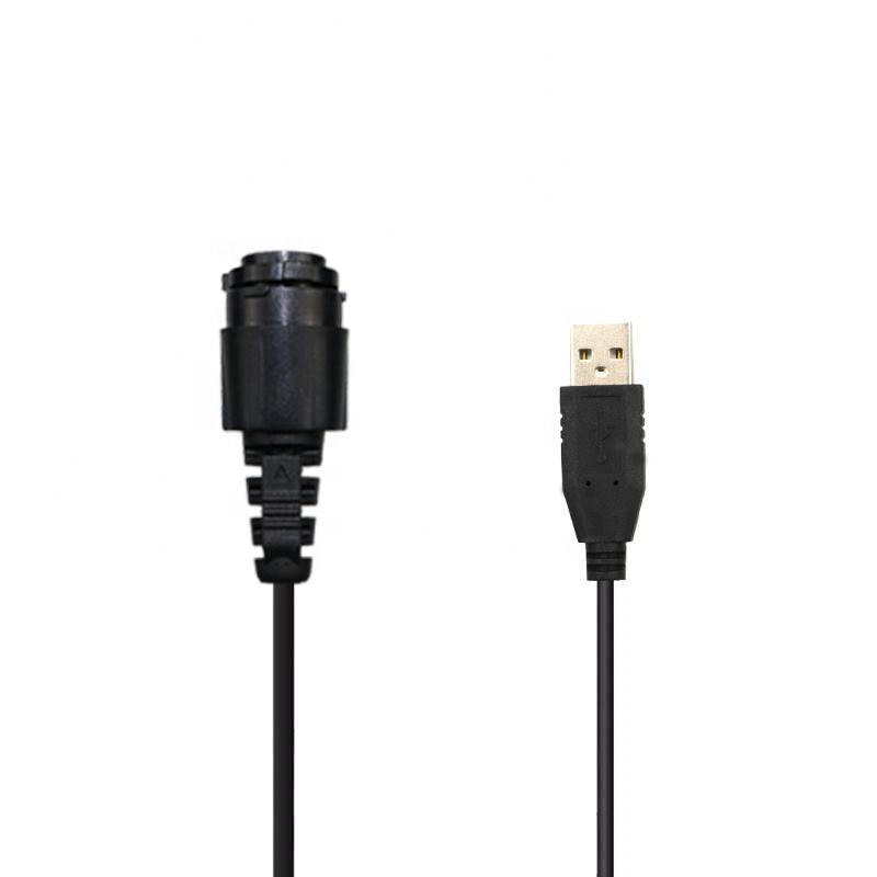 10Pins USB Programming Cable for Motorola XIR M8268 M8228 APX2500 XPR4500 MTM5400 DM3400 DM4600 XTL5000 Car Radio PC Data Line