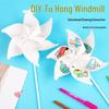 DIY Wooden Windmill Coloring Kit