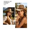 Women S Unisex Panama Hat Western Jazz Style Hat Winter Autumn