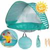 Pop-up Children's Tent - GINGER HOME - UV Protection 50+ - 120 X 80 X 70 Cm - Green Stripes