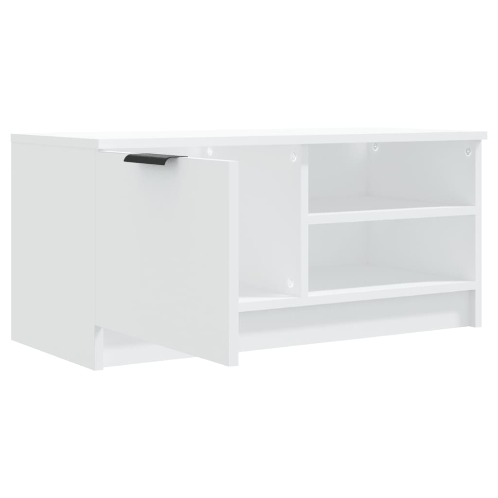 Vidaxl Szafki Pod Tv, 2 Szt., Białe, 80X35X36,5 Cm