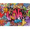 3d Creative Graffiti Wall Mural Cool Graffiti Wallpaper Bedroom Living Room Sports Gym Graffiti Wall Paper
