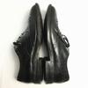 JOHN BROMMEL'S Made in Italy Vintage Wingtip Business Shoes Black size 8 26.5-27.0 Men's(USED)