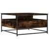  Coffee Table, Smoked Oak, 80x80x45 Cm