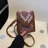 Chic Retro Women's Handbag Korean Style Vertical Phone Bag For Everyday Use