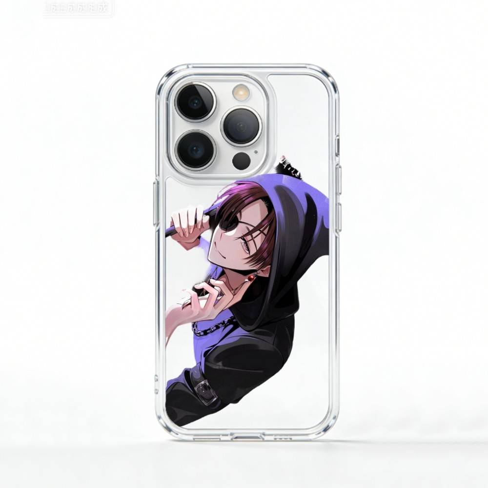 

Anime W-Wind B-Breaker Phone Case For iPhone 17 16 15 14 13 12 11 Mini Pro Max Plus Transparent Cover iPhone16pro