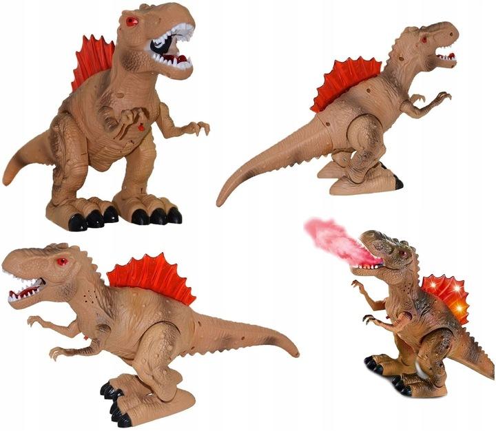 Dinozaur T-Rex Świeci Ryczy Chodzi Zieje Parą Xxl