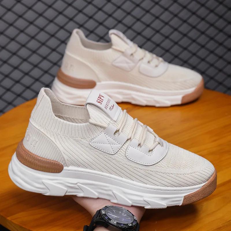 2024 дышащая сетчатая обувь с толстой подошвой — фото 4