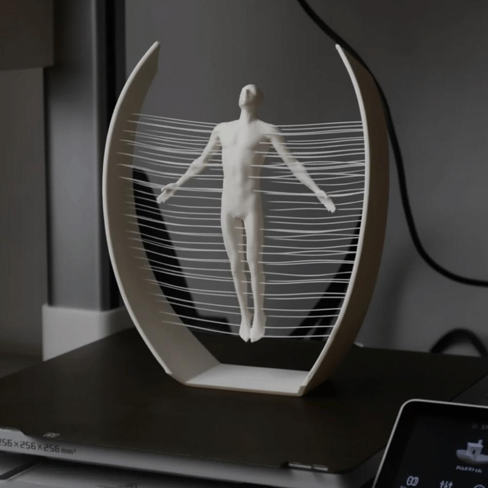 Hot White 3D Beyond Rebirth Ornaments Luxury Modern Suspended Boys Girls Desktop Sculpture Office Bedroom Home Decorations