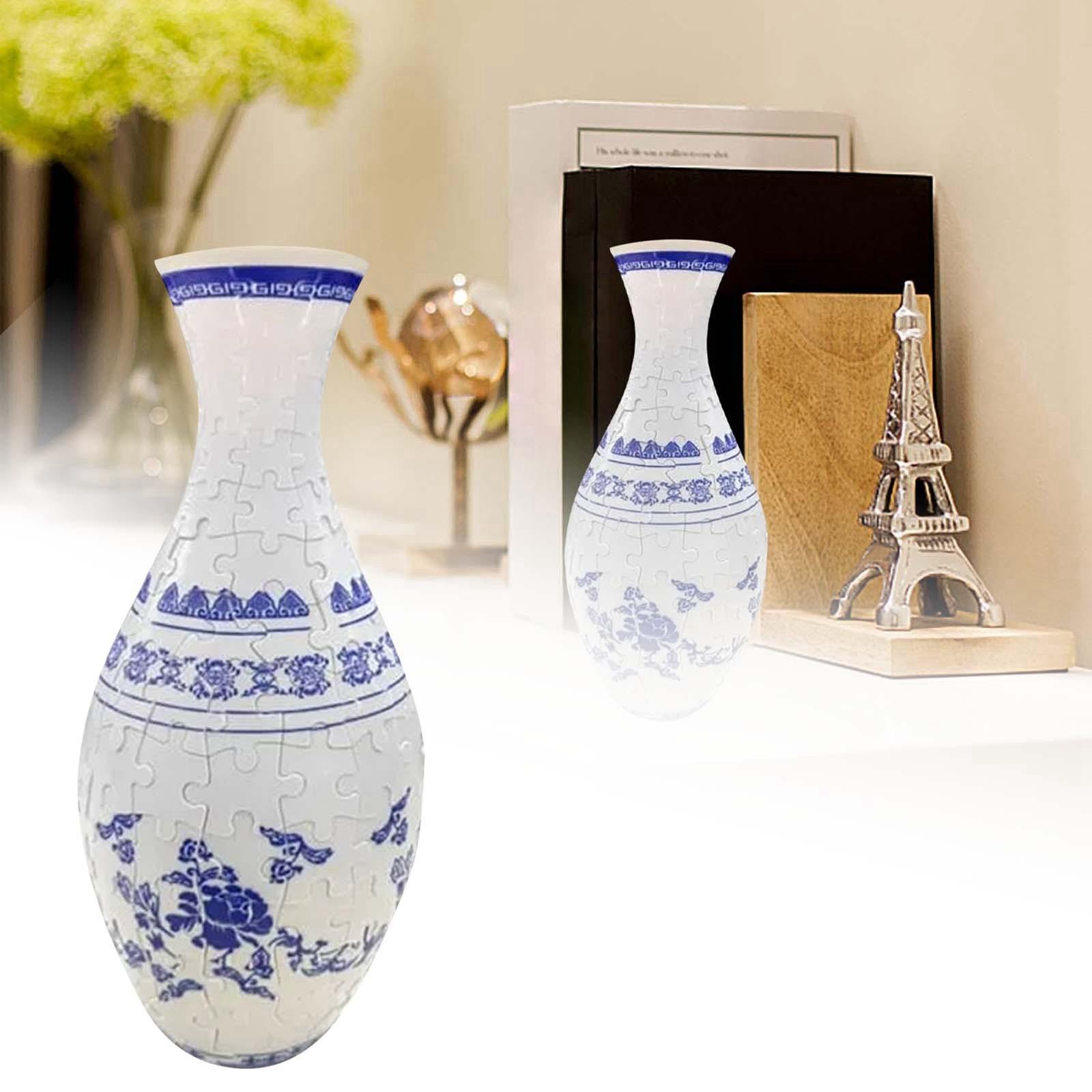 

3D головоломка ваза DIY украшение для гостиной цветочная композиция украшение для дома детские игрушки на день рождения One Size