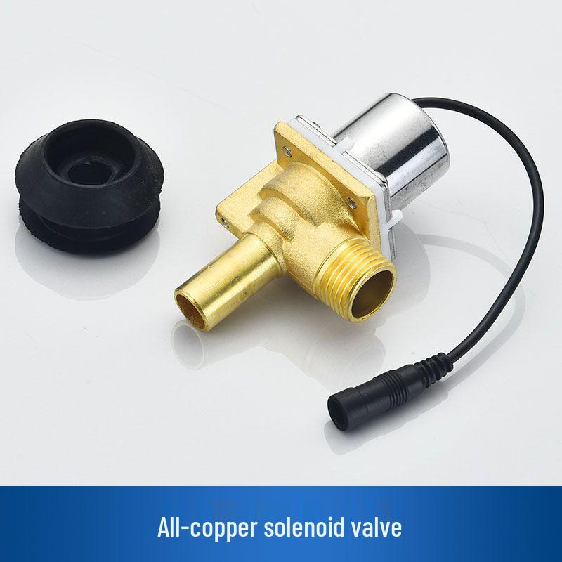 Automatic Urinal Flusher Kit: 6V Solenoid Valve & Battery Box with Sensor Accessories