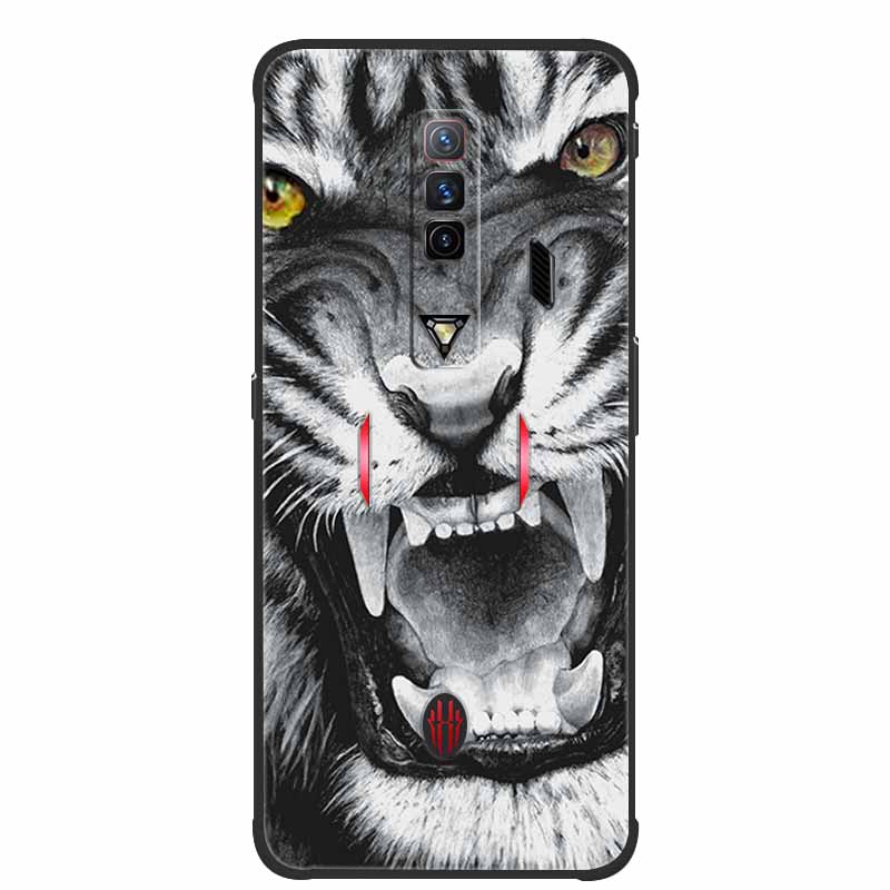 For ZTE Nubia Red Magic 7 Cases 7Pro Fashion Soft TPU Silicone Back Cover For Redmagic 7 Pro Phone Cases Shockproof Fundas 2022