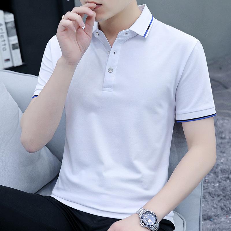 2026 Men's Short Sleeve Polo T-Shirt, New Style Lapel Casual Top