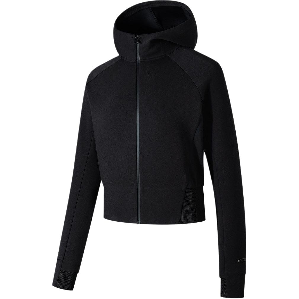 

Anta Champion All-Weather Series Solid Color Hooded Casual Versatile Short Sports Jacket Women jackets 162610714-2 XL