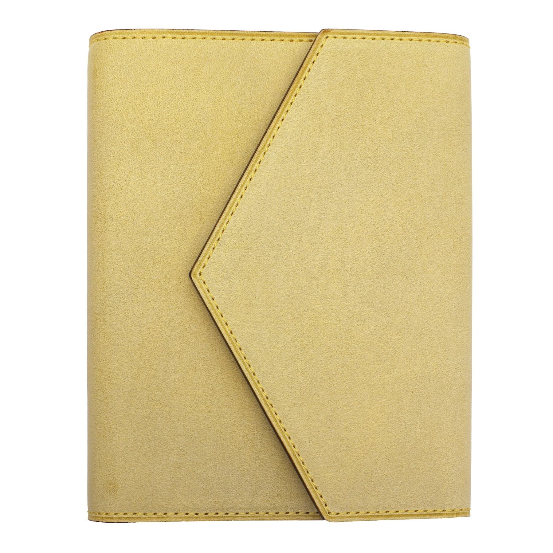 

Lettera Tempesty Sibylla Leather Mini 6 16mm Gold Ring System Organizer [Mustard]