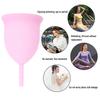 Menstrual Cup Medical Silicone Female Lady Leak Free Safety Feminine Hygiene Cup Pink L