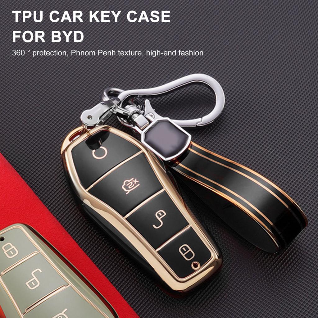 For BYD ATTO 3 Key Case Silicone Key Fashion Key Case Cute Key Case Atto3 Key Case For BYD Key