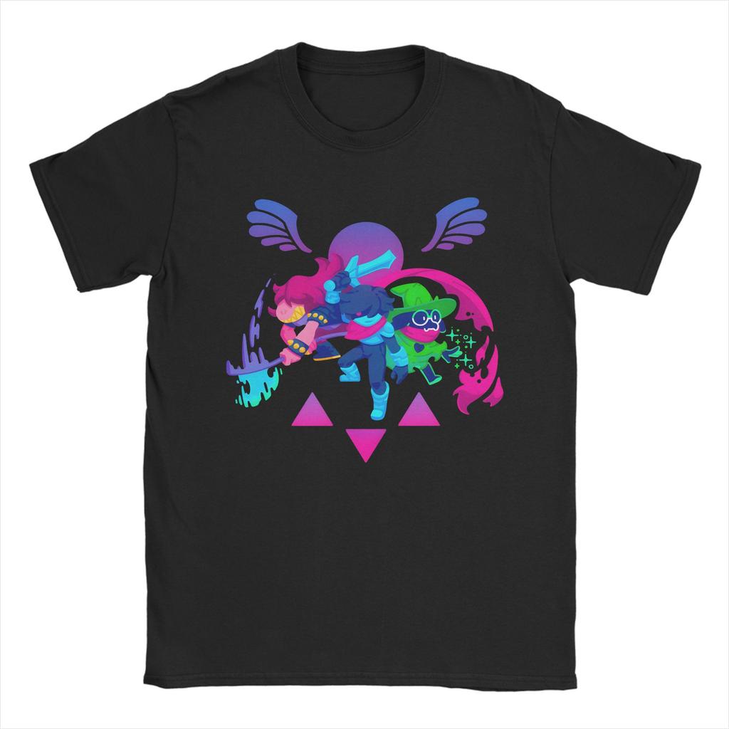 Deltarunes 100 Cotton T Shirt For Unisex Summer Ralsei Aesthetic T Shirts Oneck Popular Tee Shirt Oversized Design Tops