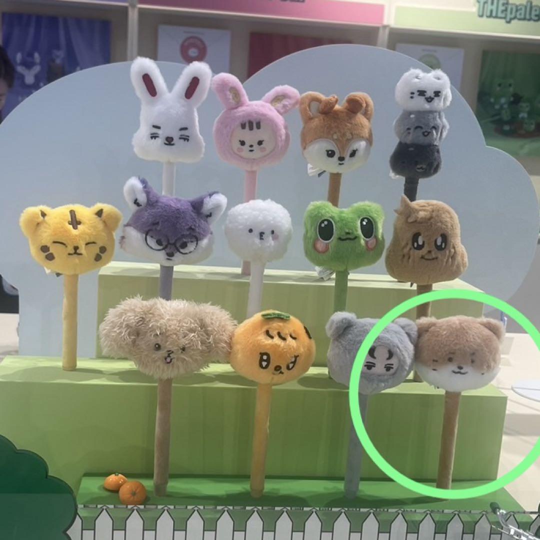 

[Б/У] MINITEEN Всплывающая плюшевая шариковая ручка Дино Seventeen