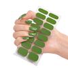 1 Set Gel Nail Strips Full Wrap Stickers Self Adhesive Art Decals Easy Removal Nail Stickers for Strengthening Nails