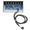 USB Hub Box Panel 7 Port USB2.0 Lossless Data Transmission USB Hub Drive Panel