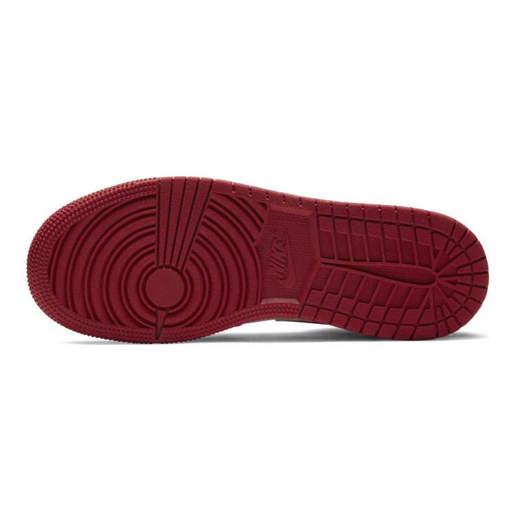 New Jordan Kids Air Jordan 1 Mid 'Metallic Red' Sneakers DJ4695-122