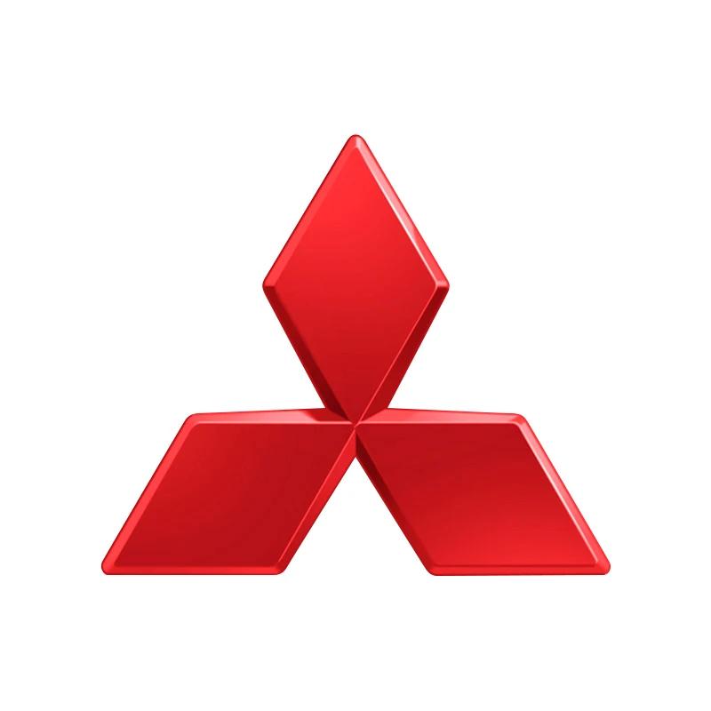 

1 шт. ABS Наклейка на центральну емблему керма автомобіля Для Mitsubishi Outlander Lancer ASX Mirage Xpander Pajero Sport Attrage V80 червоний