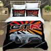 G-GTR Racing R-Retro Bedding Set Printed Duvet Cover Comfortable Breathable Luxury Cotton Quilt Pillowcase Single KingQueen Size