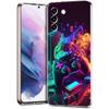 Game Controller Graphic Transparent Cover for Samsung Galaxy S24 S23 S22 S20 S21 FE Ultra S24 S23 S10 S10E S9 Plus 5G Phone Case
