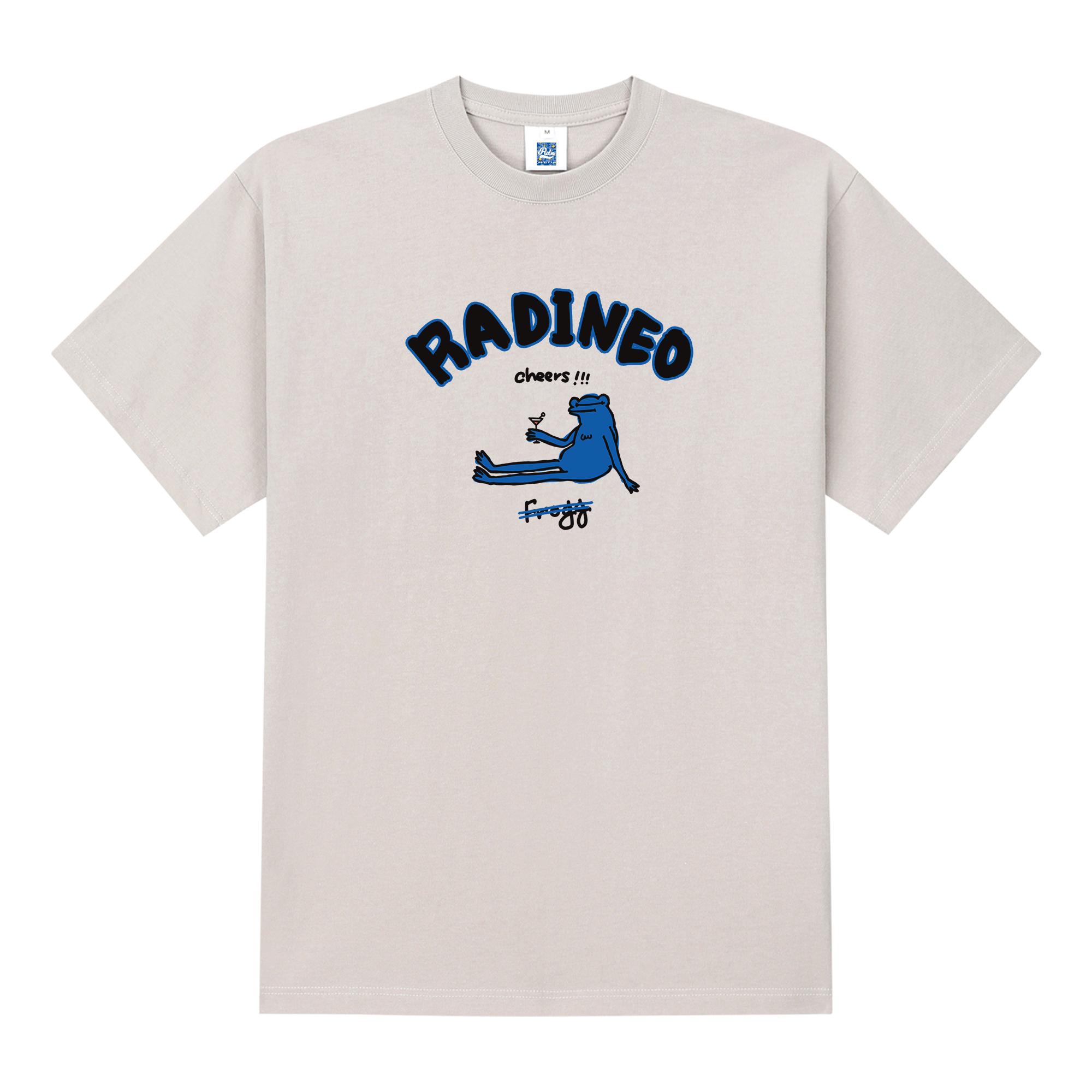 Radineo Cheers Short Sleeve T-Shirt Beige L